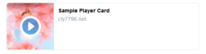 Player Card