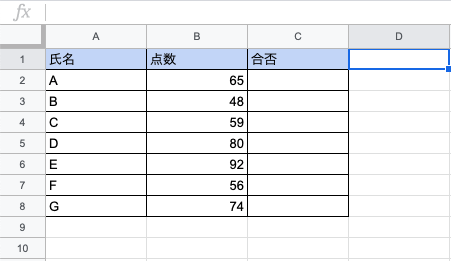 If関数とは Googleスプレッドシートで条件式を作る方法 Bi データ分析ツール Roboma ロボマ ブログ